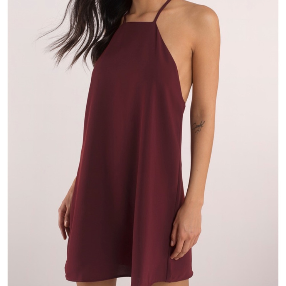 Tobi high neck dress